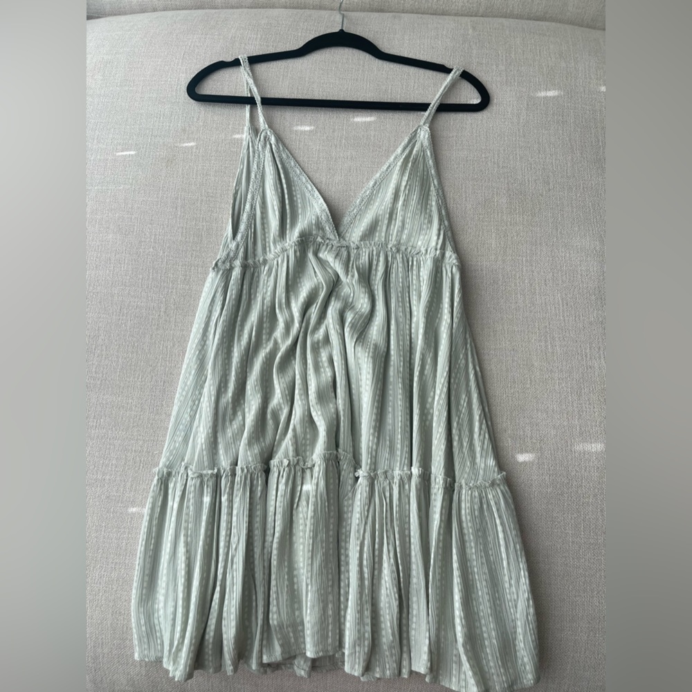 Boho flowy mini dress